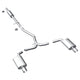 MagnaFlow 11-13 Ford Explorer V6 3.5l SS Catback Exhaust Dual Split Rear Exit w/ 3.5in SS Tips - Mammoth Racing -