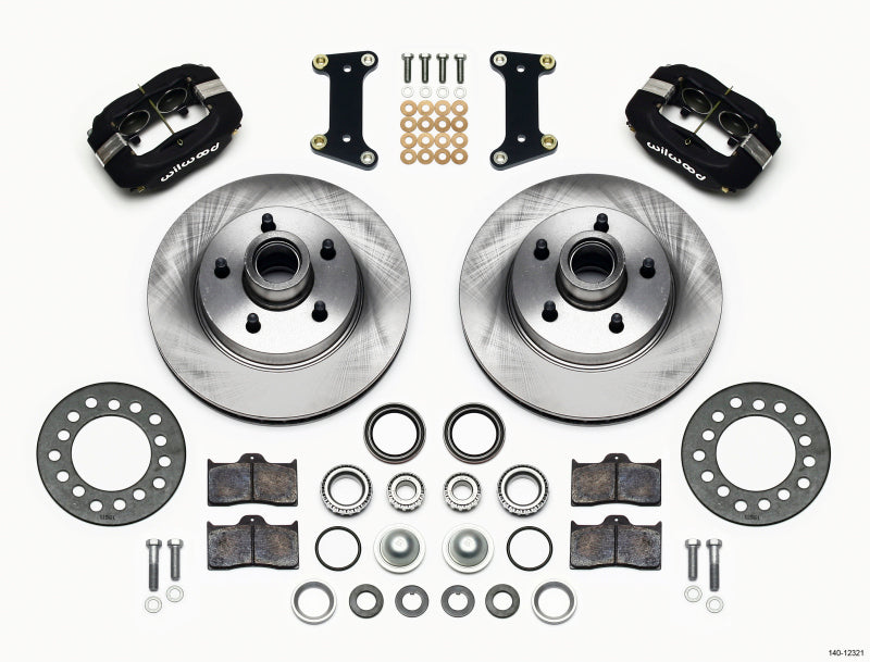 Wilwood Forged Dynalite Front Kit 11.88in 1 PC Rotor&Hub Buick 1941-1956 - Mammoth Racing -