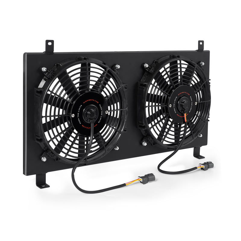 Mishimoto 02-06 Acura RSX Aluminum Fan Shroud Black - Mammoth Racing -