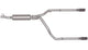 Gibson 04-05 Dodge Ram 1500 SLT 5.7l 2.5in Cat-Back Dual Split Exhaust - Stainless - Mammoth Racing -