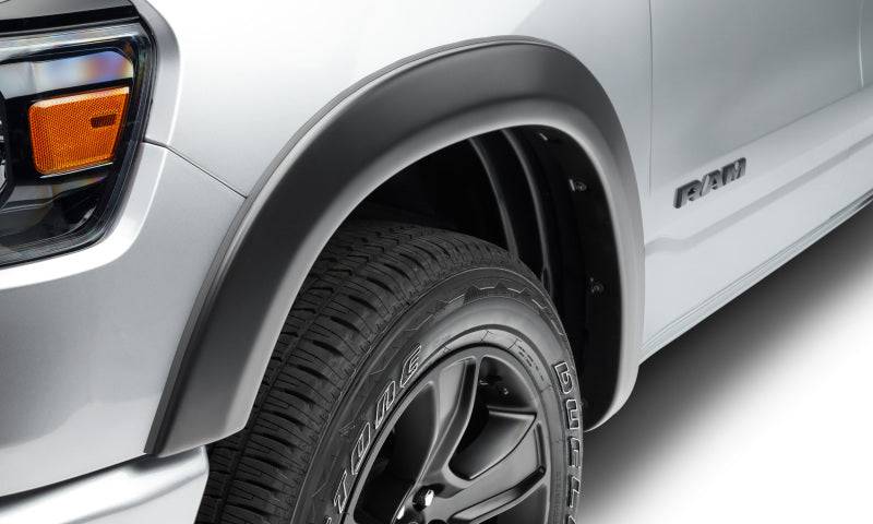 Bushwacker 19-22 Ram 1500 (Excl. Rebel/TRX) 76.3 & 67.4in Bed OE Style Flares 4pc Set - Blk / Smooth - Mammoth Racing -