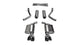 Corsa 15-17 Dodge Challenger Xtreme Cat-Back Dual Rear Exit with Twin 3.5in Black Pro-Series Tips - Mammoth Racing -