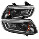 Spyder Dodge Charger 11-14 Projector Headlights Xenon/HID- Light DRL Blk PRO-YD-DCH11-LTDRL-HID-BK - Mammoth Racing -