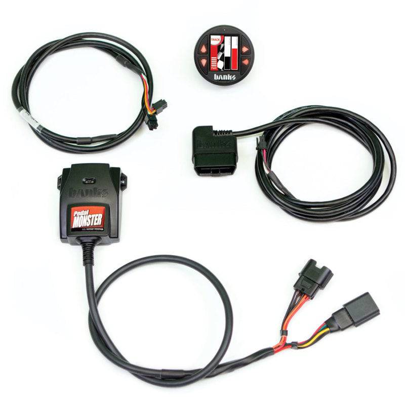 Banks Power Pedal Monster Kit w/iDash 1.8 - Molex MX64 - 6 Way - Mammoth Racing -