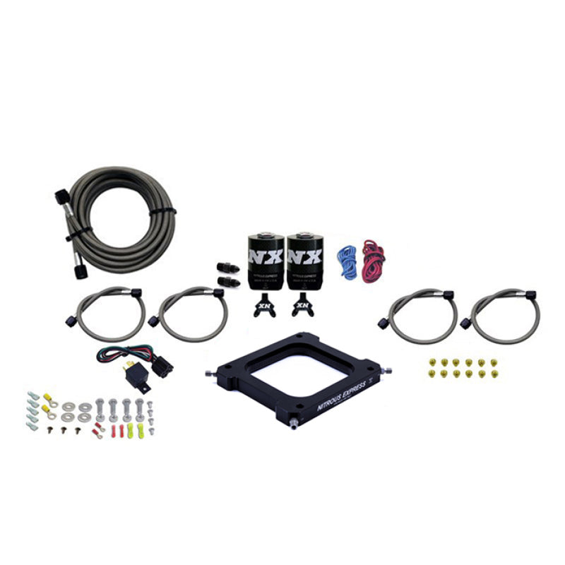 Nitrous Express 4500 Assassin Plate Pro Power Nitrous Kit (100-500HP) w/o Bottle - My Store