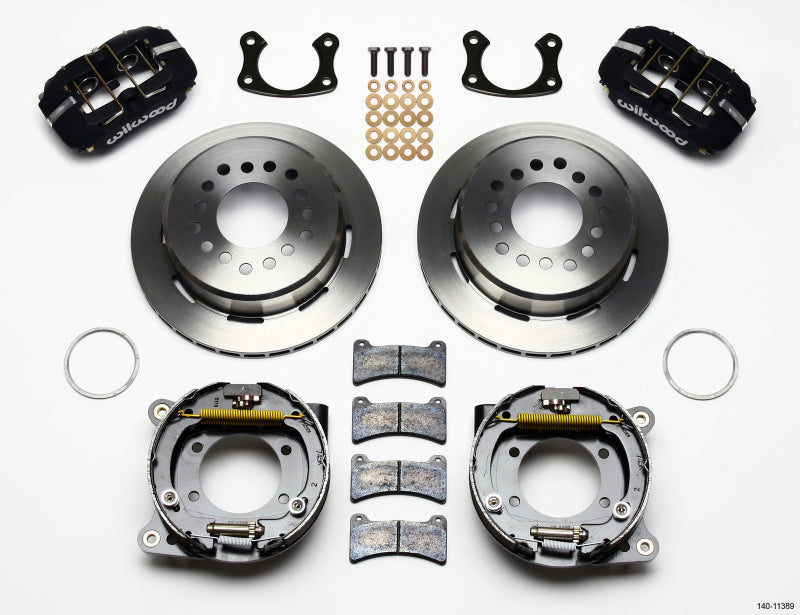 Wilwood Dynapro Low-Profile 11.00in P-Brake Kit New Big Ford 2.50in Offset - Mammoth Racing -