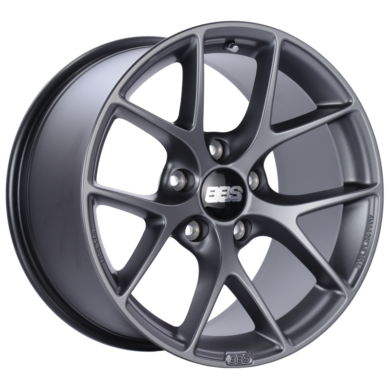 BBS SR 18x10 5x130 ET41 CB71.6 Satin Grey Wheel - Mammoth Racing -