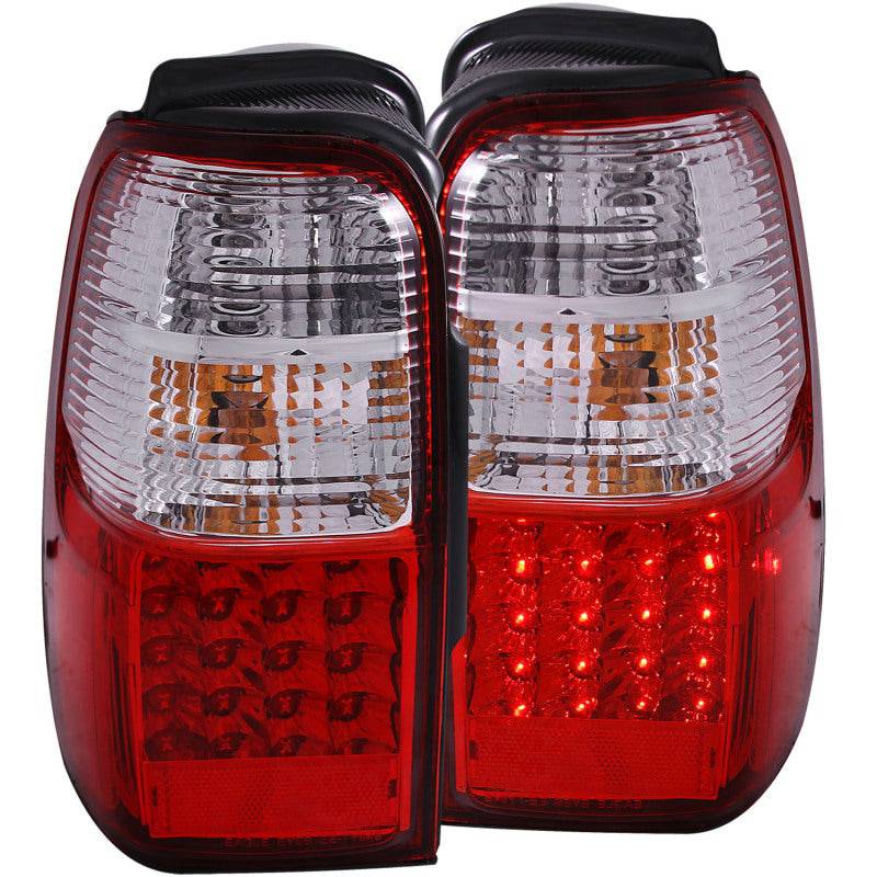 ANZO 2001-2002 Toyota 4 Runner LED Taillights Red/Clear - My Store