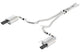 Borla S-Type Cat-Back 15-17 Ford Mustang GT 5.0L V8 MT/AT 2.5in pipe 4in tip (Black Chrome) - My Store