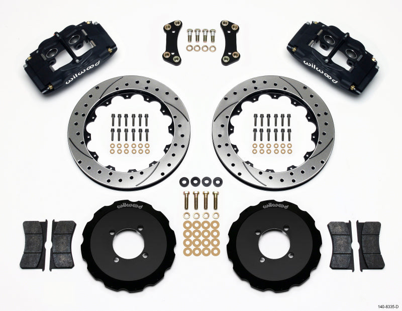 Wilwood Fsli4 Front Hat Kit 13.00in Drilled 2003-05 Scion xA xB - My Store