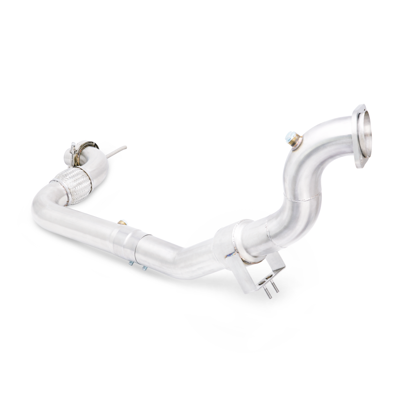 Mishimoto 15+ Ford Mustang 2.3L EcoBoost Downpipe w/ Catalytic Converter - Mammoth Racing -