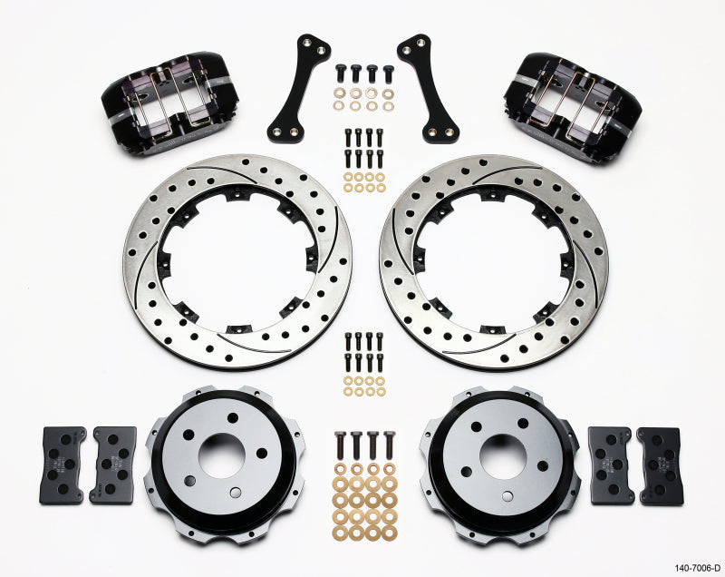 Wilwood Dynapro Rear Kit 12.19in Drilled Subaru Impreza WRX - My Store