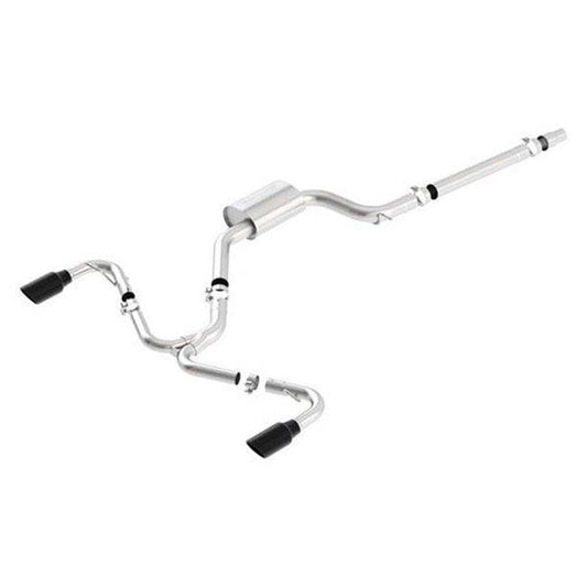 Borla 2018 Volkswagen GTI (MK7.5) 2.0T AT/MT SS S-Type Catback Exhaust w/Black Chrome Tips