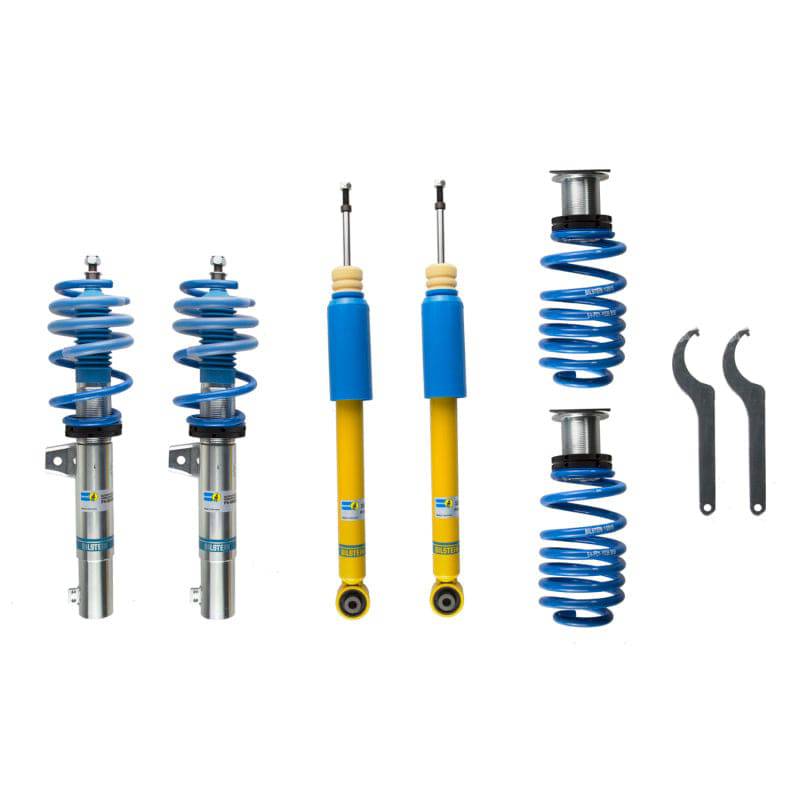 Bilstein B14 (PSS) Front & Rear Performance Sus System 2015 VW Golf w/ 50mm Outside Dia Strut - Mammoth Racing -