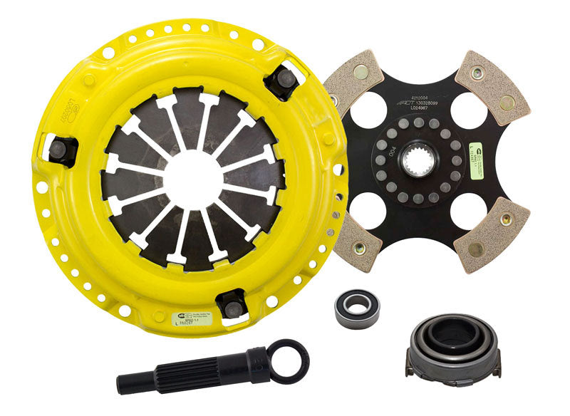 ACT 1992 Honda Civic MaXX/Race Rigid 4 Pad Clutch Kit - My Store