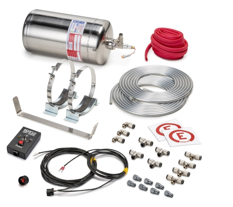Sparco 4.25 Liter Electric Steel Extinguisher System - My Store