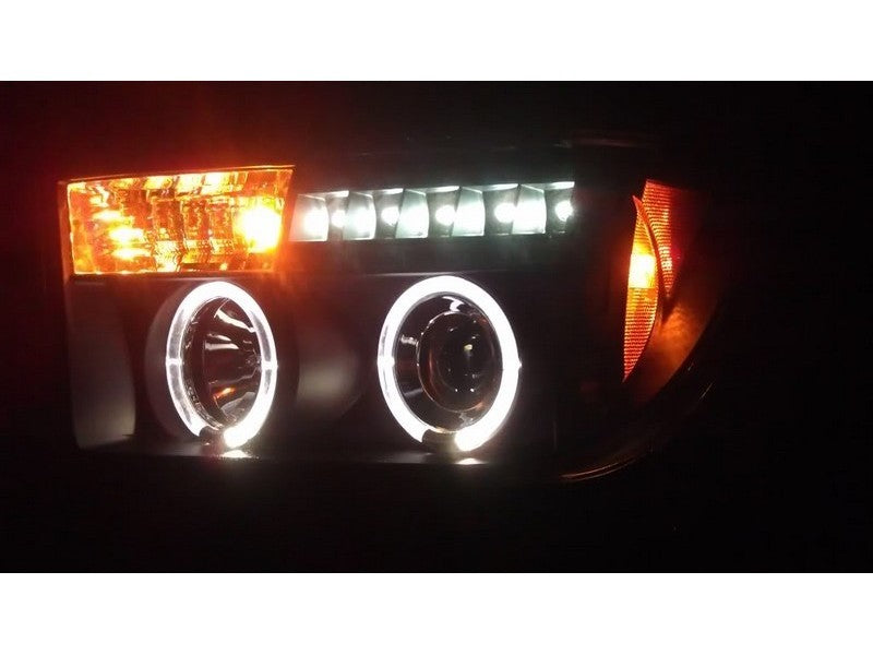 Spyder Toyota Tundra 07-133 Projector Headlights LED Halo LED Blk PRO-YD-TTU07-HL-BK - Mammoth Racing -
