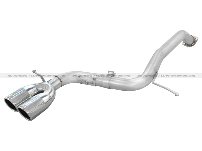 aFe Takeda Exhaust Axle-Back 08-14 Scion xB L4 2.4L 304SS Polished Dual Tips Exhaust - Mammoth Racing -