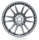 Gram Lights 57xtreme Spec-D 18x10.5 +22 5-114.3 Matte Graphite Wheel - Mammoth Racing -