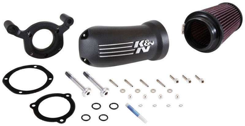 K&N 08-17 Harley Davidson Touring Models Performance Air Intake System - Mammoth Racing -