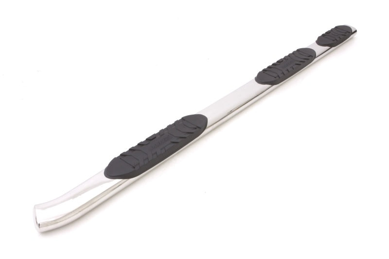 Lund 07-17 Chevy Silverado 1500 Ext. Cab (6.5ft. Bed) 5in. Oval WTW SS Nerf Bars - Polished - My Store