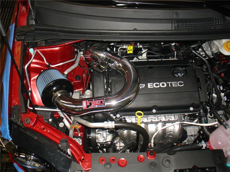 Injen 12-18 Chevrolet Sonic 1.8L 4cyl Black Short Ram Cold Air Intake w/ MR Technology - Mammoth Racing -