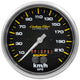 Autometer Carbon Fiber 5in. 0-225 Km/h (gps) Speedometer Gauge - My Store