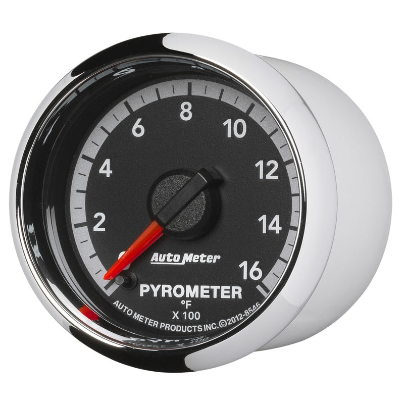 Autometer Gen4 Dodge Factory Match 52.4mm Full Sweep Electronic 0-1600 Deg F EGT/Pyrometer Gauge - My Store