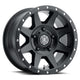 Icon Rebound 18x9 5x150 25mm Offset 6in BS 110.1mm Bore Satin Black Wheel - Mammoth Racing -