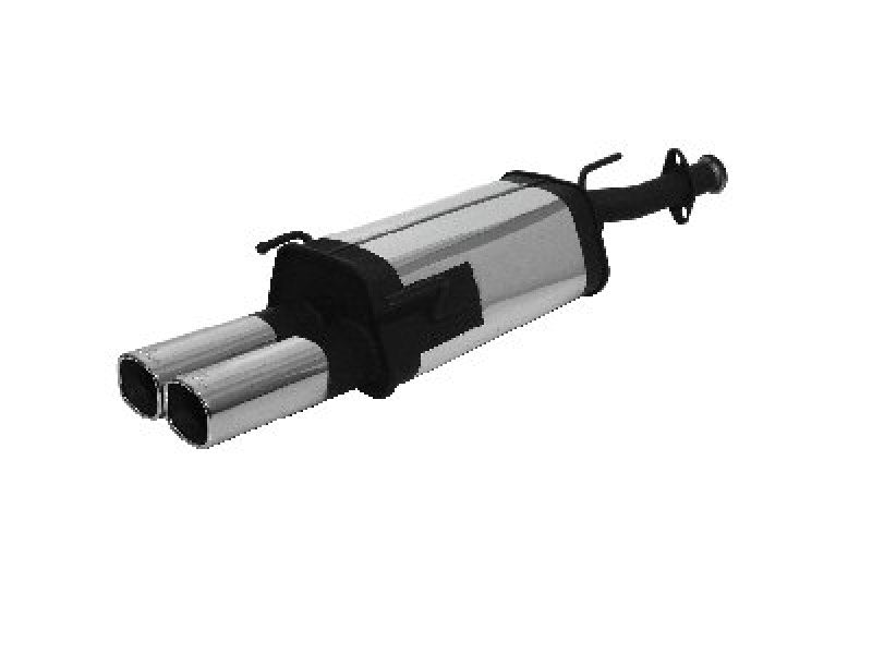 Remus 2002 Opel Astra G Caravan (Flange Connection) Kombi 2.0L Turbo 141 (Z20LET) Axle Back Exhaust - Mammoth Racing -