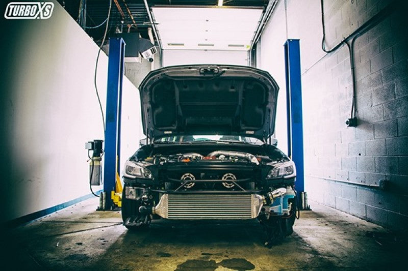 Turbo XS Fmic 2015-2017 Subaru STi - Wrinkle Black Pipes - Mammoth Racing -