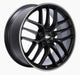 BBS CC-R 19x9.5 5x120 ET40 Satin Graphite Diamond Cut Polished Rim Protector Wheel -82mm PFS Req. - Mammoth Racing -