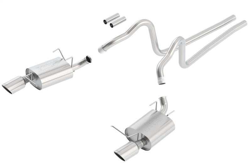 Borla 2011 Ford Mustang 3.7L 6cyl 6spd RWD SS S-Type Catback Exhaust - My Store