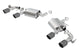 Borla 2016 Chevy Camaro SS V8 AT/MT ATAK Rear Section Exhaust with Dual Mode Valves - My Store