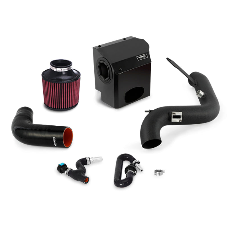 Mishimoto 2016 Ford Fiesta ST 1.6L Performance Air Intake Kit - Wrinkle Black - Mammoth Racing -
