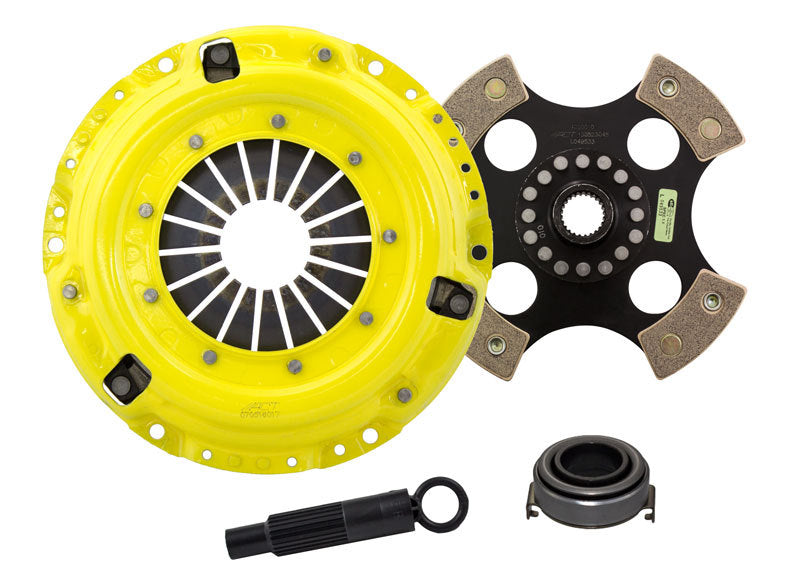 ACT 1990 Honda Prelude HD/Race Rigid 4 Pad Clutch Kit - My Store