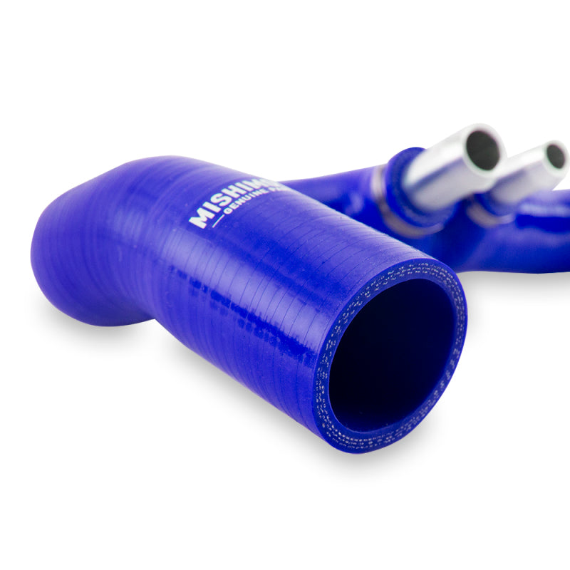 Mishimoto 2018+ Jeep Wrangler JL / Gladiator JT 3.6L AT Blue Silicone Radiator Coolant Hose Kit - Mammoth Racing -
