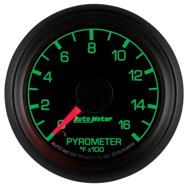 Autometer Factory Match Ford 52.4mm Full Sweep Electronic 0-1600 Deg F EGT/Pyrometer Gauge - My Store