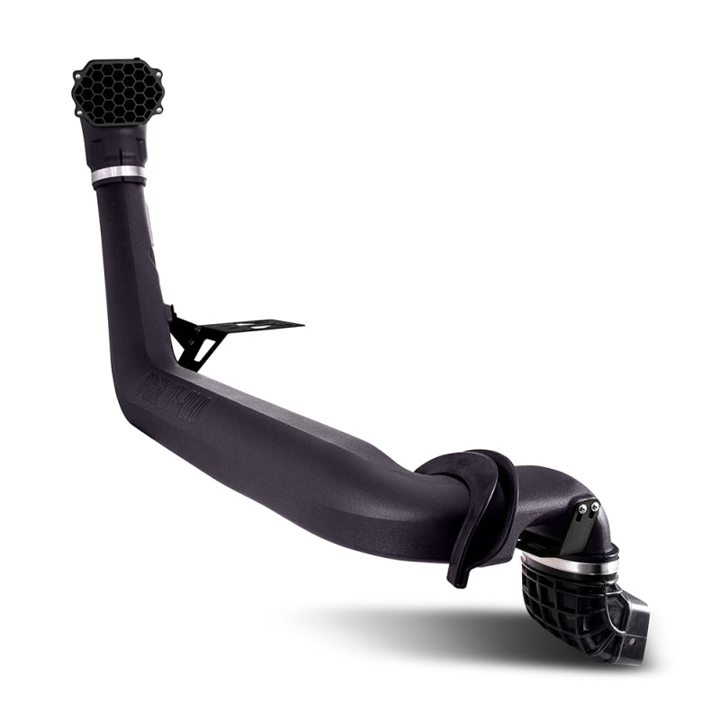 Mishimoto BORNE Off-Road 2018+ Jeep Wrangler JL Snorkel - Micro-Wrinkle Black - Mammoth Racing -