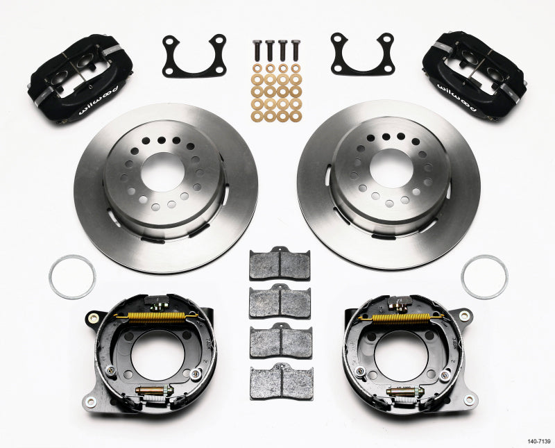 Wilwood Forged Dynalite P/S Park Brake Kit Big Ford 2.36in Offset - My Store