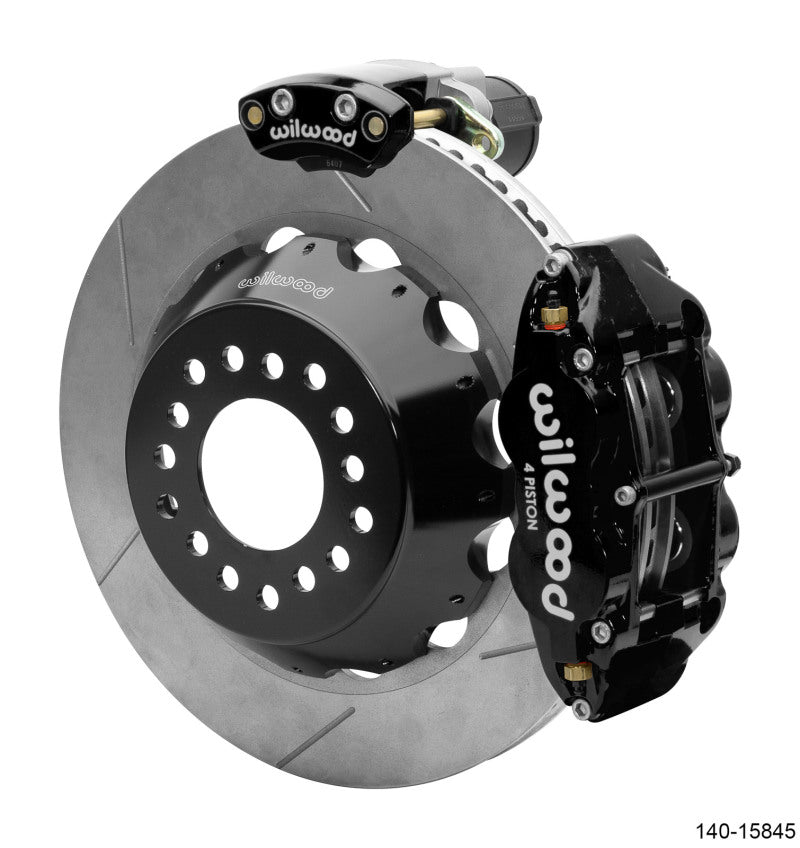 Wilwood Narrow Superlite 4R Rear P-Brk Kit 14.00in Rotor Big Ford New Style 2.50in Offset - My Store