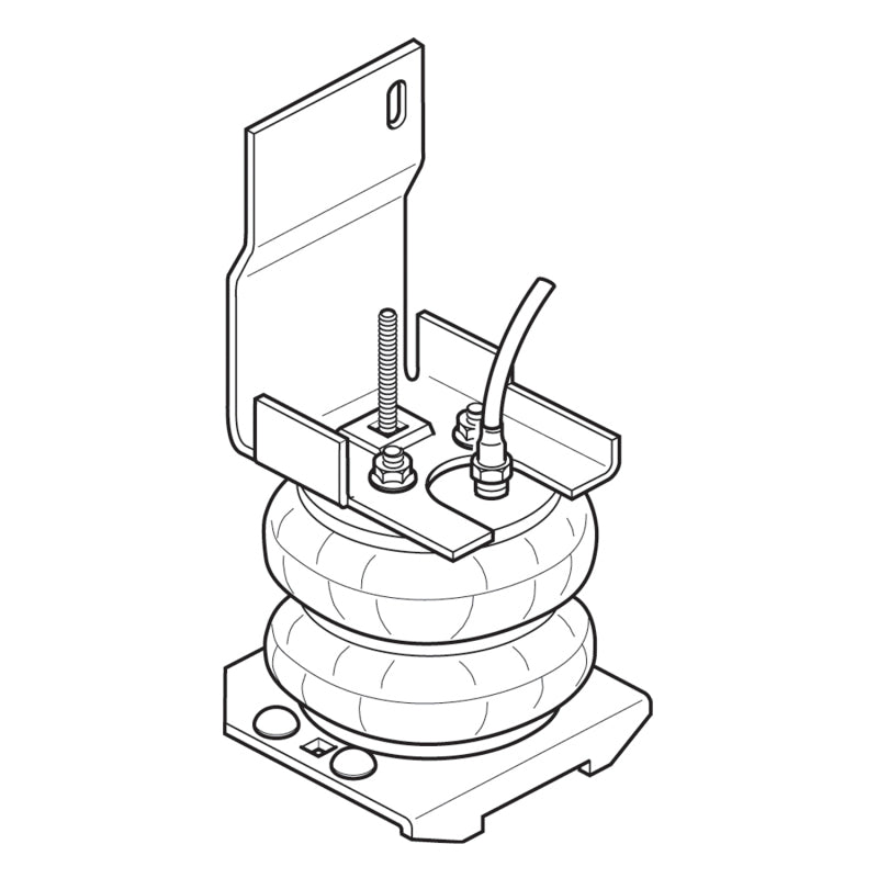 Firestone Ride-Rite Air Helper Spring Kit Rear 92-16 Ford E350 Cutaway (W217602061) - My Store