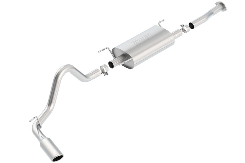 Borla 2016 Toyota Tacoma 3.5L V6 Auto 4DR CC SB S-Type 2.5in Single Left Rear Exit 4in Tip Exhaust - My Store