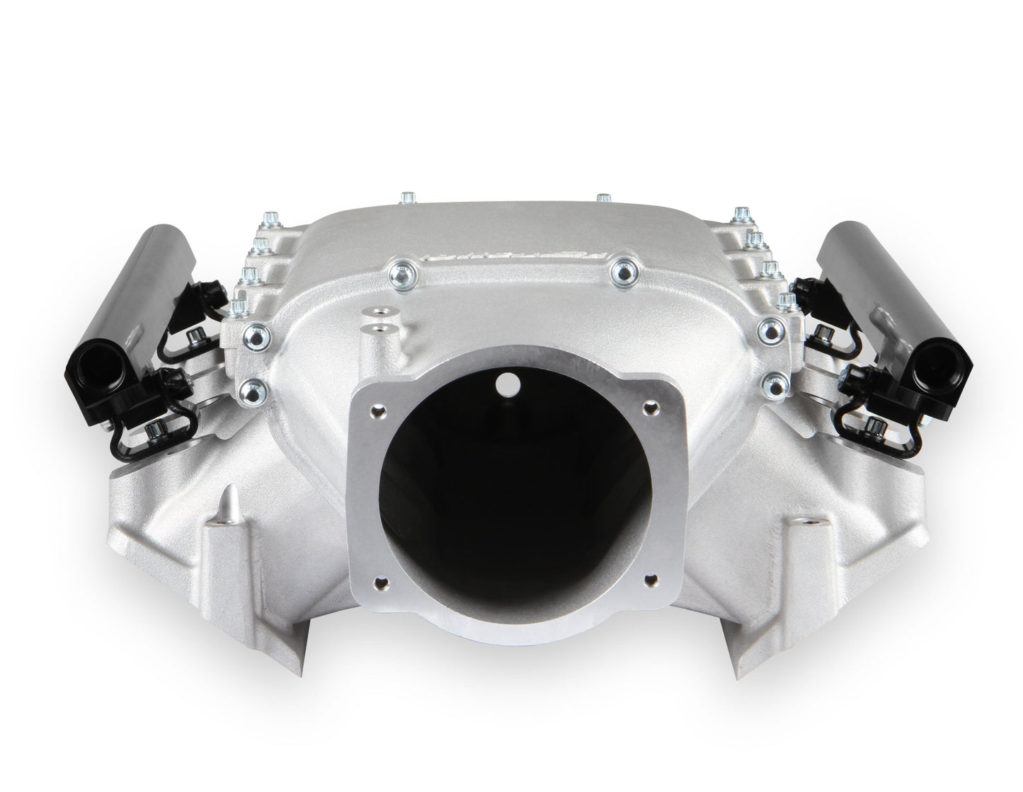 Holley EFI 300-680 Ls3 Lo-Ram Manifold Kit, Single Injector Front Feed- Satin Finish - Mammoth Racing -