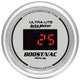 Autometer Ultra-Lite 2-1/16in 30inhg-30psi Digital Silver Dial Vacuum/Boost Gauge w/ Red Led - My Store