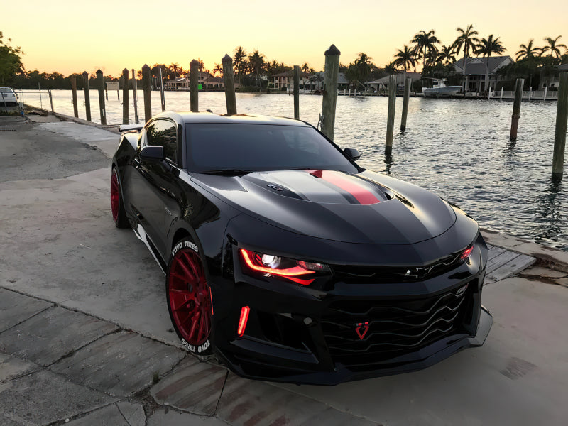 Oracle 16-18 Chevy Camaro RGB+W Headlight DRL Upgrade Kit - ColorSHIFT w/ BC1 Controller - Mammoth Racing -
