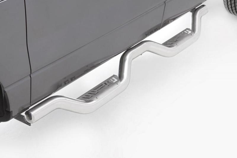 Lund 07-14 Chevy Silverado 2500 Ext. Cab Latitude Nerf Bars - Polished - My Store