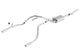 Borla 140718 ATAK Cat-Back Exhaust System Single Angle-Cut Tips Single Split Exit Cat-Back Exhaust System - My Store
