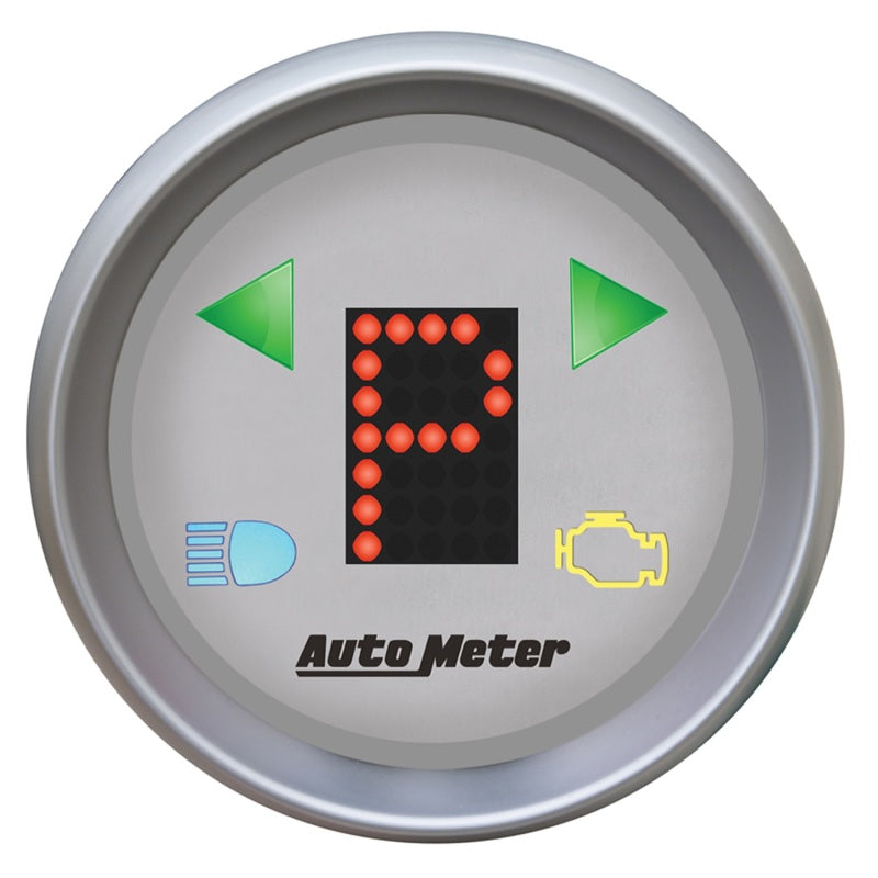 Autometer Ultra-Lite 2-1/16in (p/r/n/d/l/od/o/5/4/3/2/1) Digital Gear Position Gauge - My Store