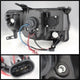 Spyder Ford Escape 08-12 Projector Headlights Halogen Model Only - DRL Chrome PRO-YD-FES08-DRL-C - Mammoth Racing -